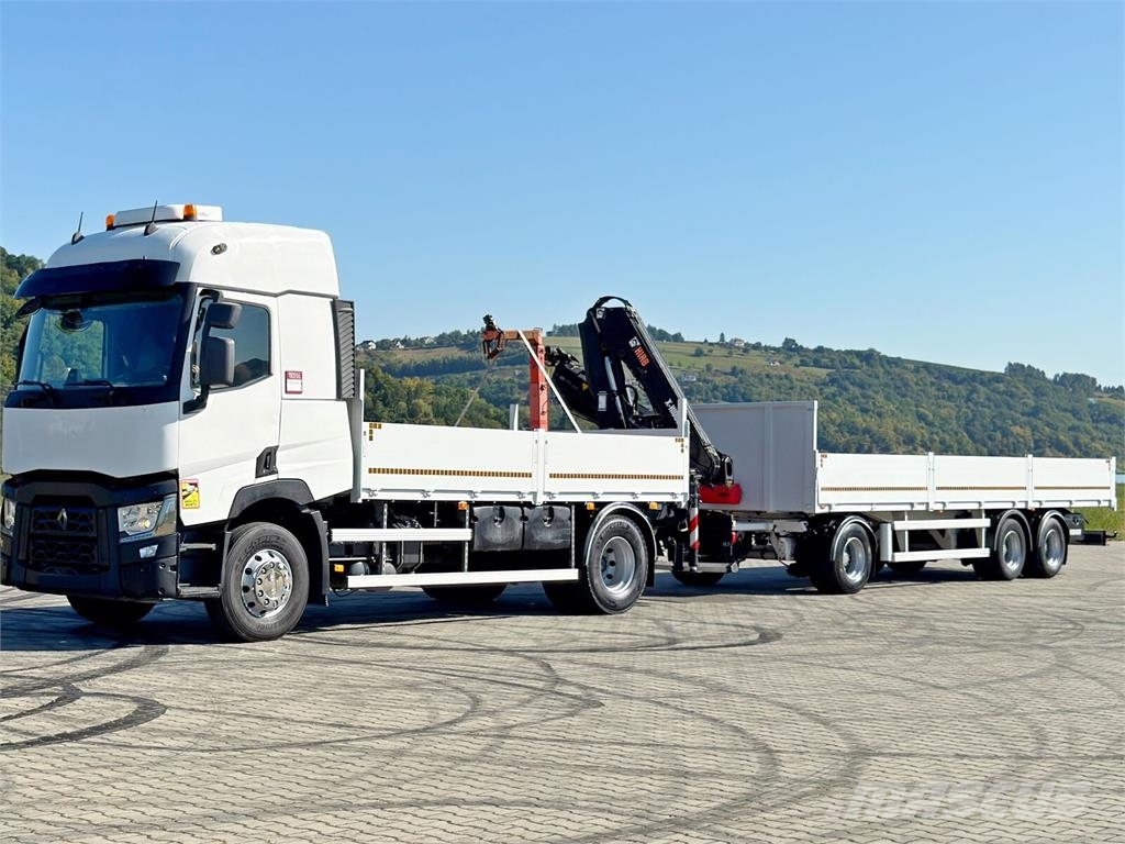 Renault C 440 平板栏板货车