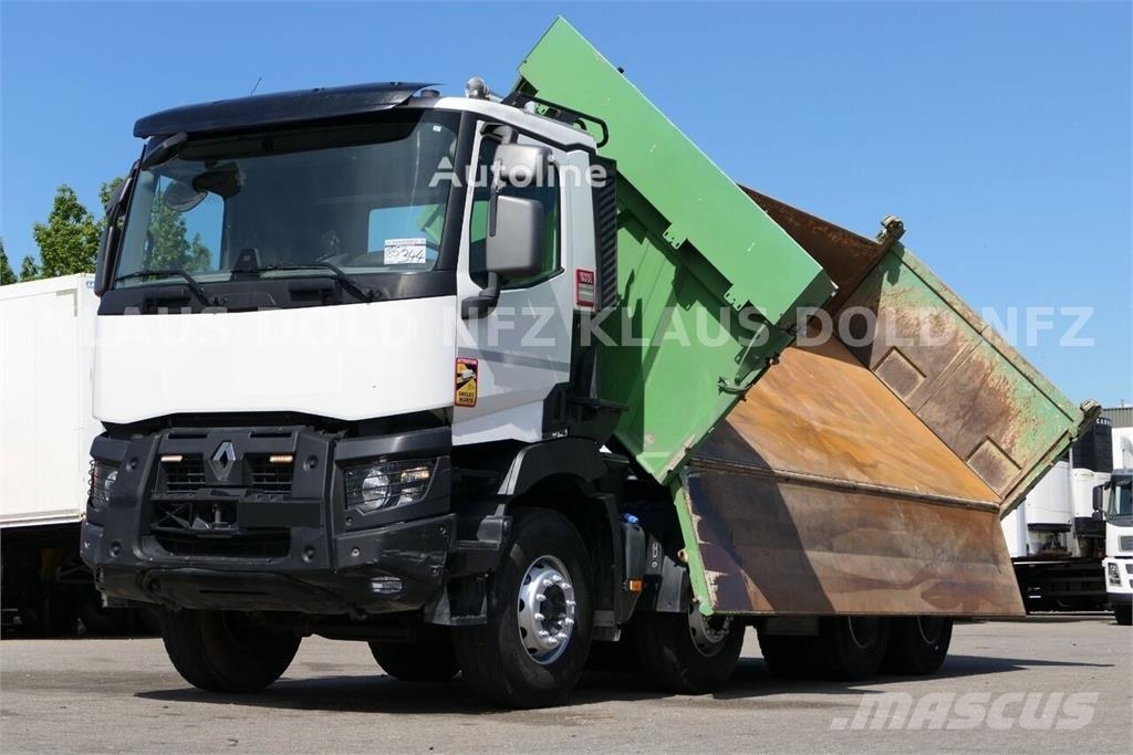 Renault C 480 Two-Way Tipper Truck / Meiller Body / Rear-V Bañeras basculantes usadas