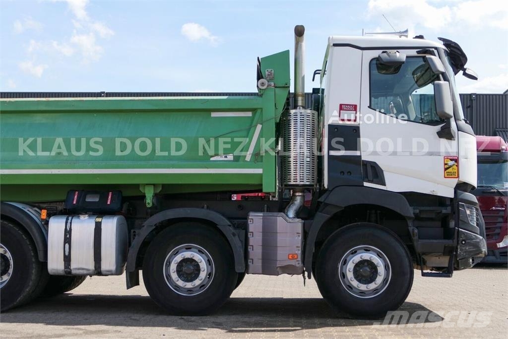 Renault C 480 Two-Way Tipper Truck / Meiller Body / Rear-V Bañeras basculantes usadas
