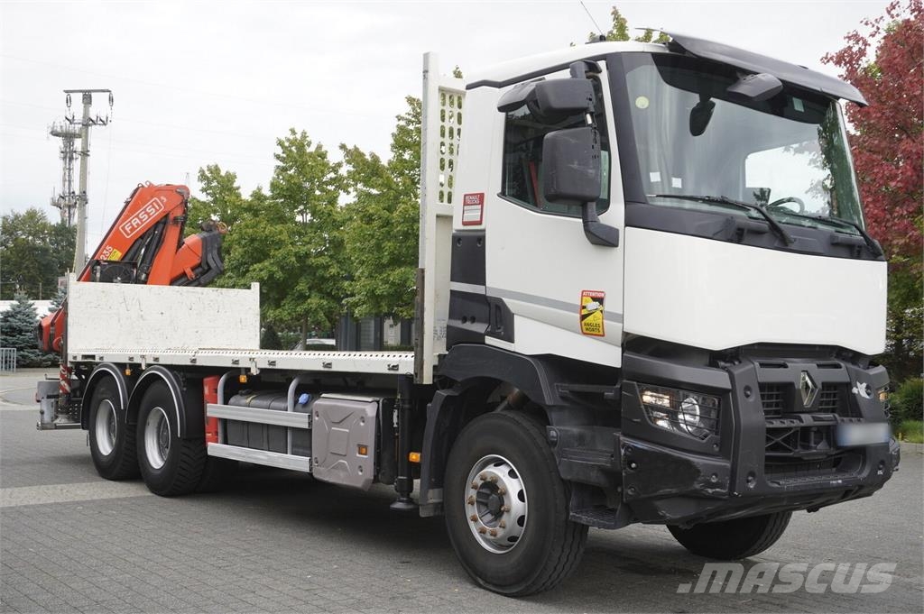 Renault C380 DTI 11 6x4 / Fassi F235A.0.24 E crane / 150 t Grúas de oruga