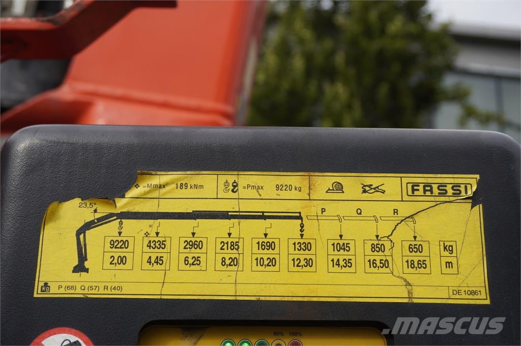 Renault C380 DTI 11 6x4 / Fassi F235A.0.24 E crane / 150 t Grúas de oruga