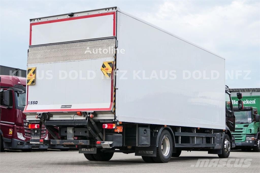 Renault D 14.250 Box Truck / 14T / Full Air Suspension / T Chasis y suspención