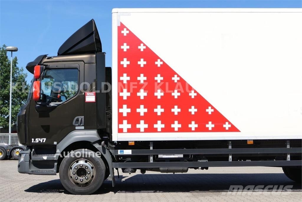 Renault D 16.280 Box Truck / 16T / Full Air Suspension / T Chasis y suspención
