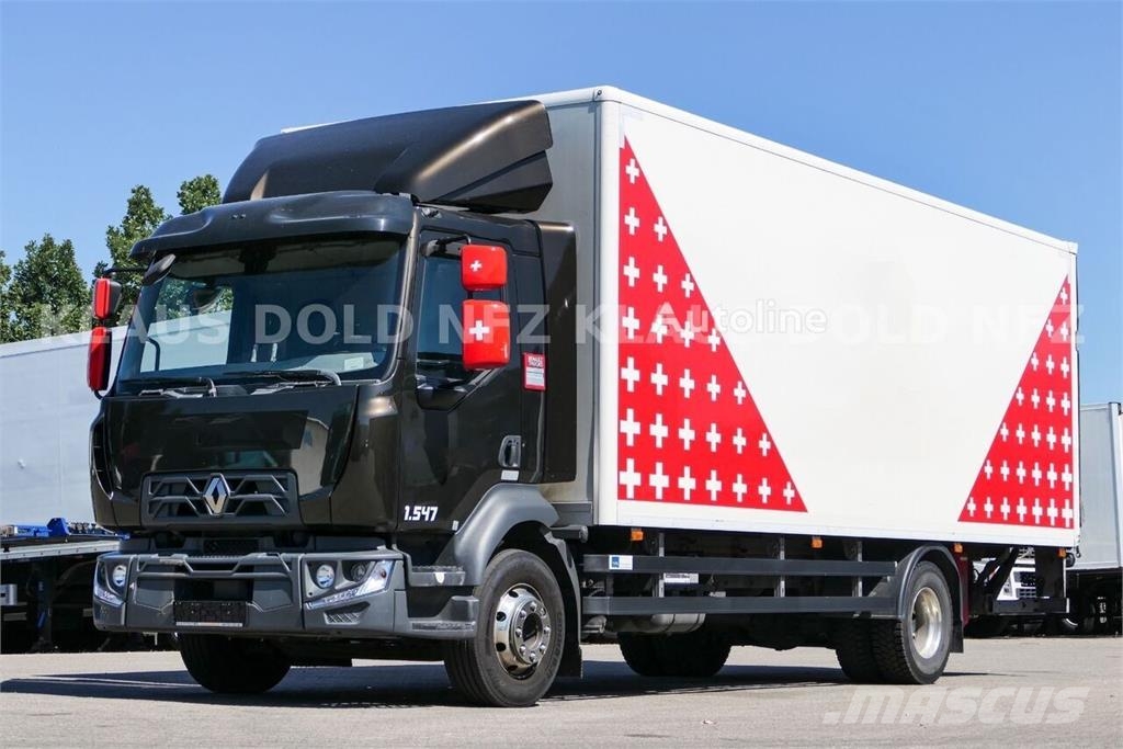 Renault D 16.280 Box Truck / 16T / Full Air Suspension / T Chasis y suspención