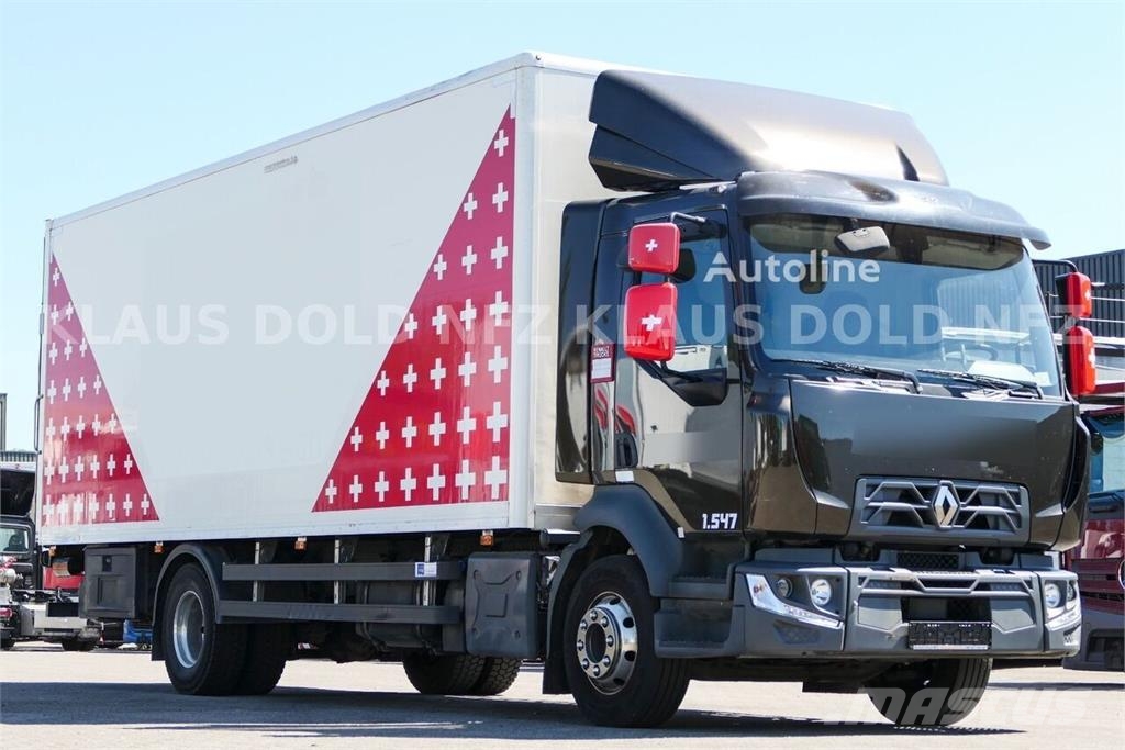 Renault D 16.280 Box Truck / 16T / Full Air Suspension / T Chasis y suspención