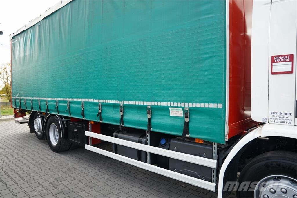 Renault D 26 WIDE / 6x2 / FIRANKA - 8,5 M / SOLÓWKA / WIND Motrici centinate