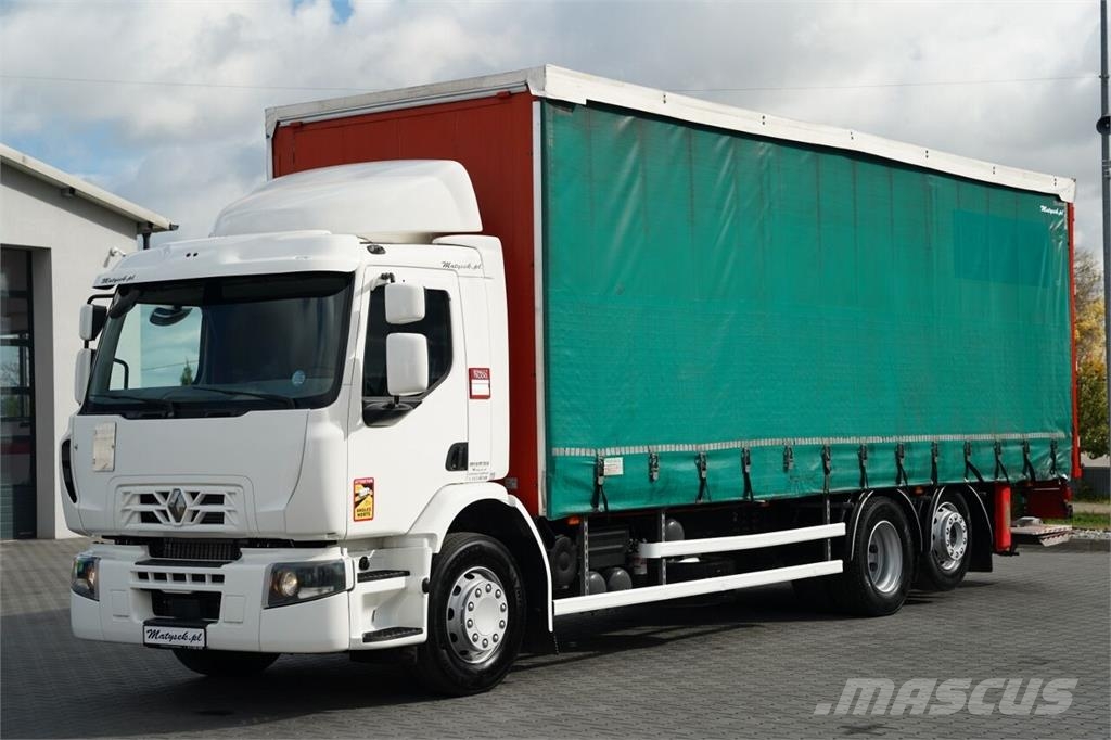 Renault D 26 WIDE / 6x2 / FIRANKA - 8,5 M / SOLÓWKA / WIND Motrici centinate