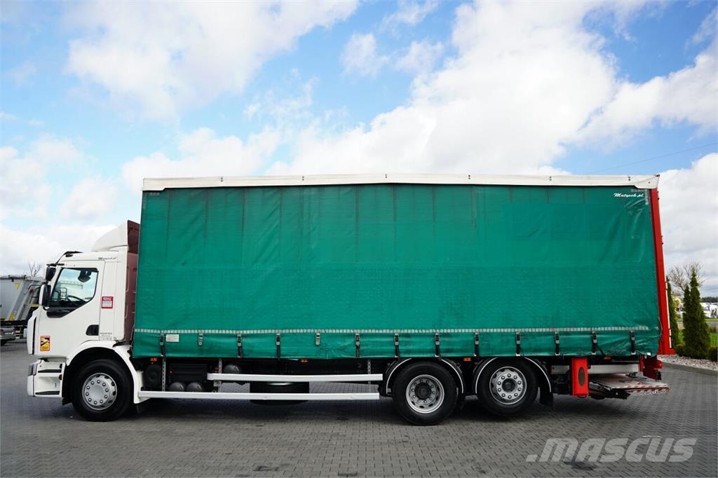 Renault D 26 WIDE / 6x2 / FIRANKA - 8,5 M / SOLÓWKA / WIND Motrici centinate
