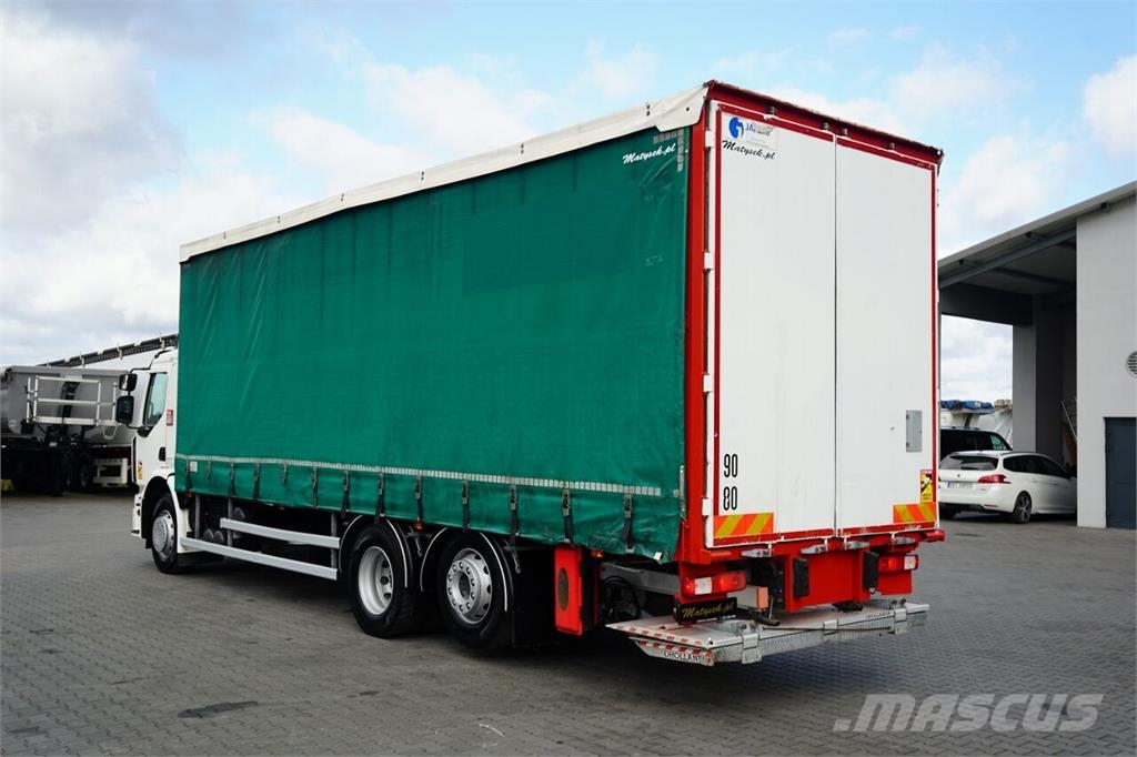 Renault D 26 WIDE / 6x2 / FIRANKA - 8,5 M / SOLÓWKA / WIND Motrici centinate