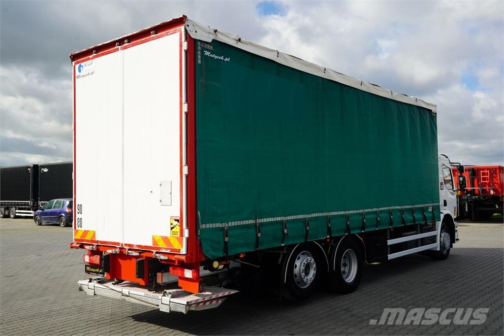 Renault D 26 WIDE / 6x2 / FIRANKA - 8,5 M / SOLÓWKA / WIND Motrici centinate