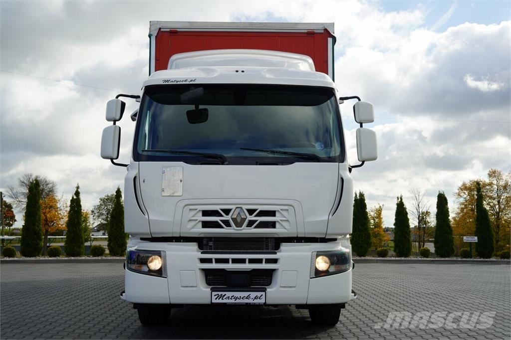 Renault D 26 WIDE / 6x2 / FIRANKA - 8,5 M / SOLÓWKA / WIND Motrici centinate