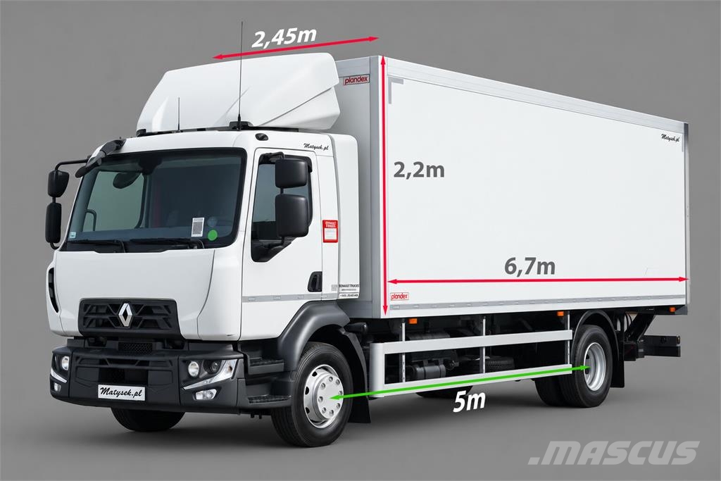 Renault / D 280 / CHŁODNIA - 6,7 M / THERMO KING ES- 600 M Camiões caixa temperatura controlada