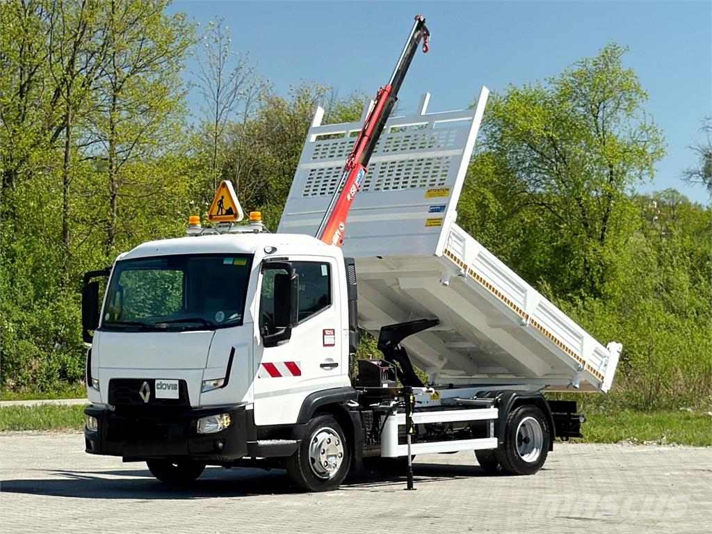 Renault D 7.5 *TIPPER 3,25m *MAXILIFT 150 D.2 * TOP! Kipper