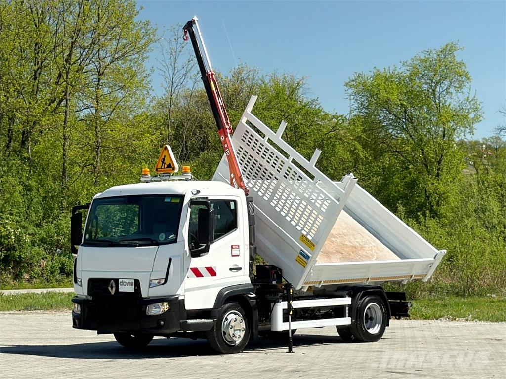 Renault D 7.5 *TIPPER 3,25m *MAXILIFT 150 D.2 * TOP! Kipper