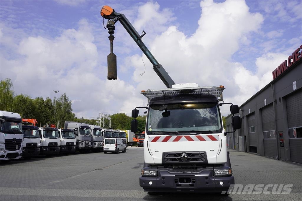 Renault D14 High P4x2 240 E6 / 16 tho. km!!! / RISA G2T dr Camiões de sonda de perfuração móvel