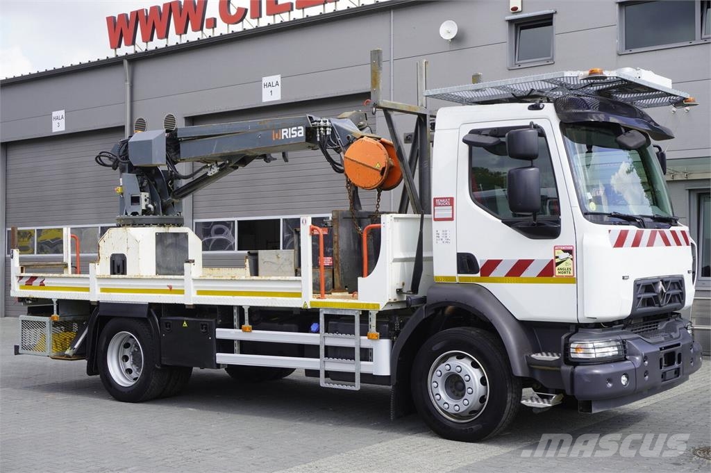 Renault D14 High P4x2 240 E6 / 16 tho. km!!! / RISA G2T dr Camiões de sonda de perfuração móvel