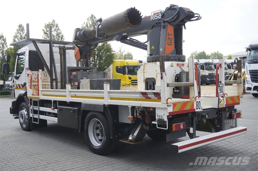 Renault D14 High P4x2 240 E6 / 16 tho. km!!! / RISA G2T dr Camiões de sonda de perfuração móvel