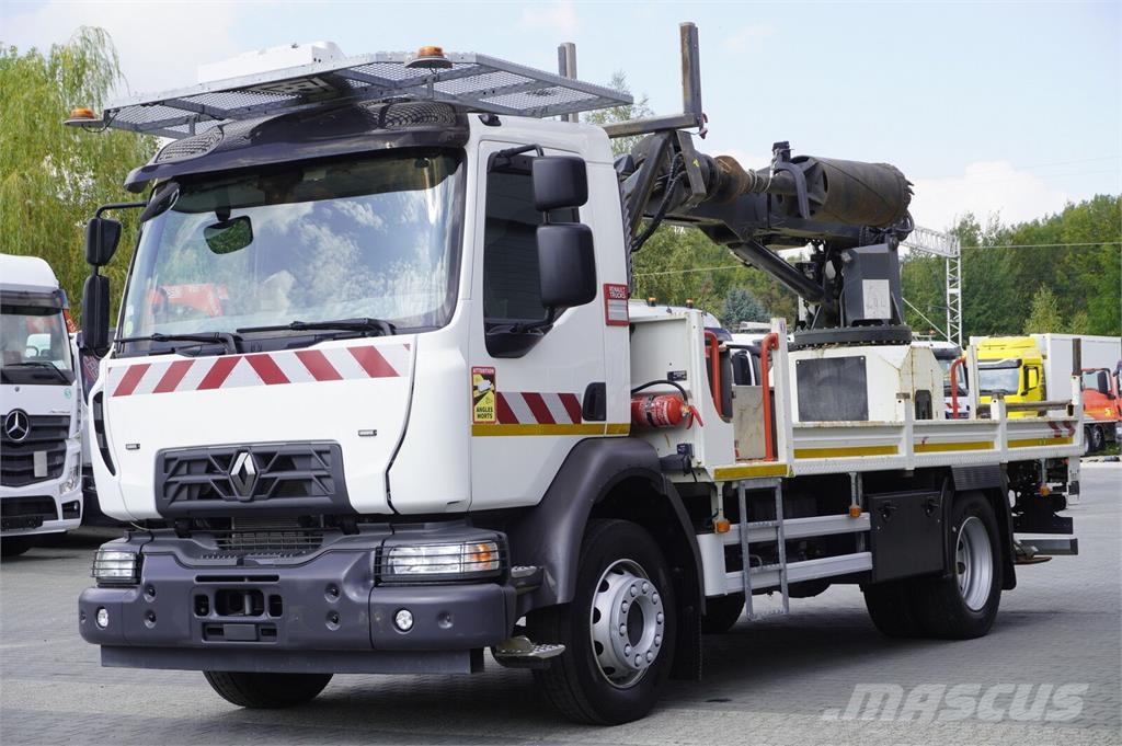 Renault D14 High P4x2 240 E6 / 16 tho. km!!! / RISA G2T dr Camiões de sonda de perfuração móvel