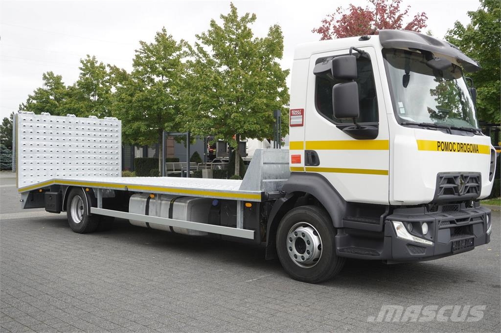 Renault D16 E6 4x2 / NEW Tow truck platform, galvanized, 7 Avtotransporterji