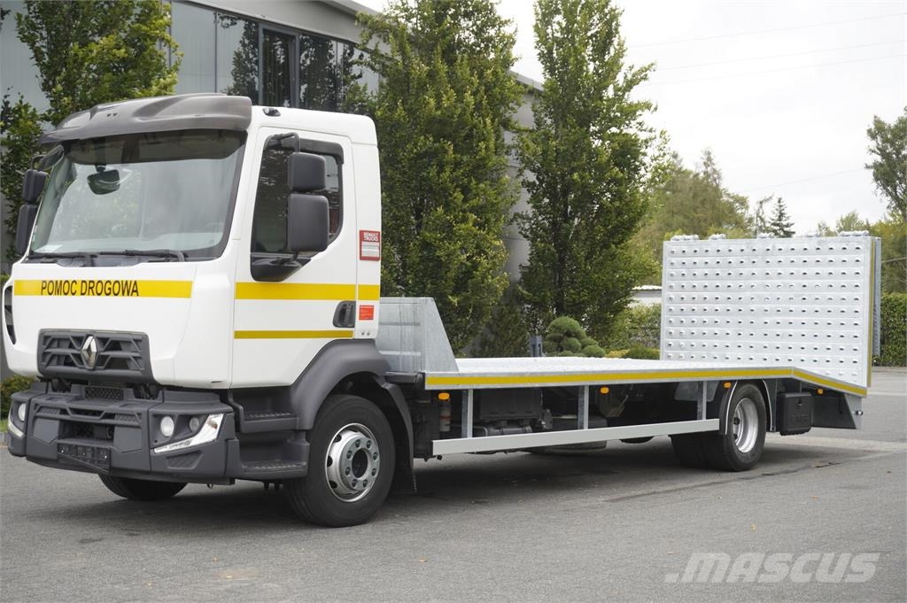 Renault D16 E6 4x2 / NEW Tow truck platform, galvanized, 7 Avtotransporterji