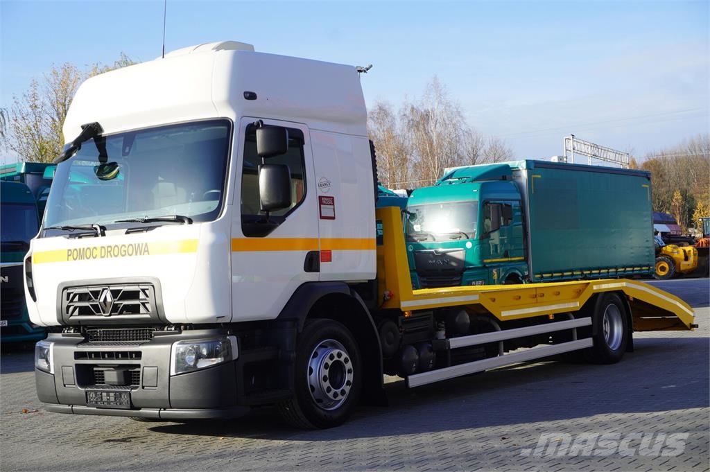 Renault D19 Wide Glob / 7.8 m NEW tow truck / 280 tho. km Transport vehicles