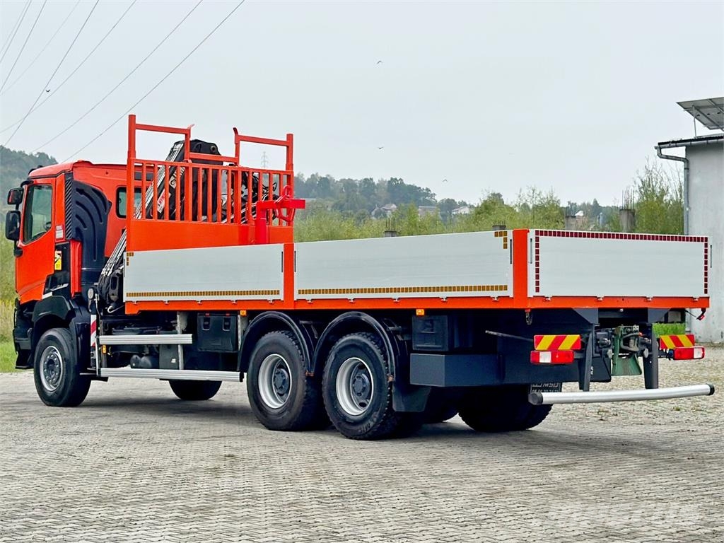 Renault K 380 * HIAB 166 BS-3 HIDUO + FUNK* 6x4 Camion benne