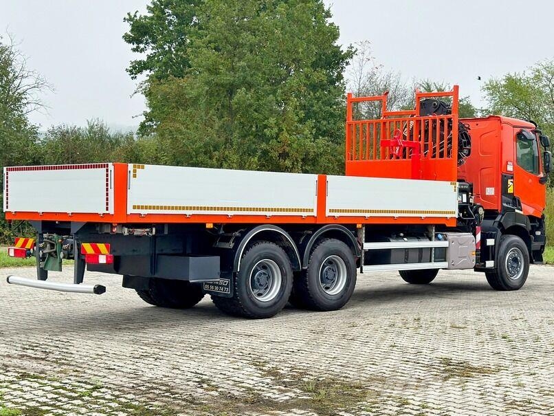 Renault K 380 * HIAB 166 BS-3 HIDUO + FUNK* 6x4 Camion benne