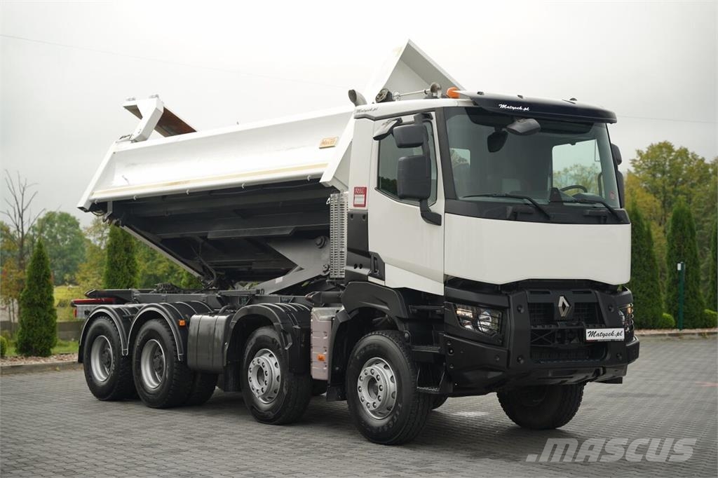 Renault K 480 / 8x4 / WYWROTKA DWUSTRONNA - 6 M / HYDROBUR Kipper