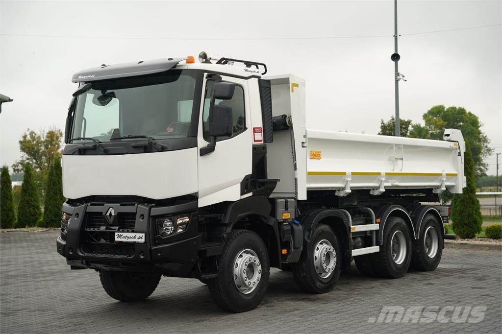 Renault K 480 / 8x4 / WYWROTKA DWUSTRONNA - 6 M / HYDROBUR Kipper