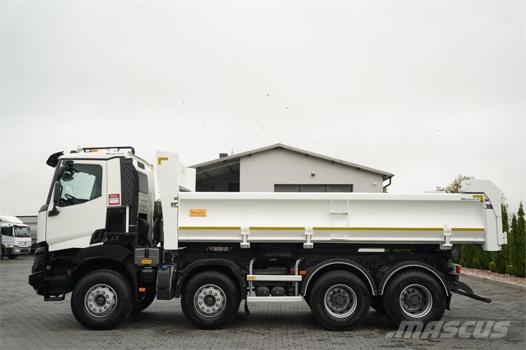 Renault K 480 / 8x4 / WYWROTKA DWUSTRONNA - 6 M / HYDROBUR Kipper