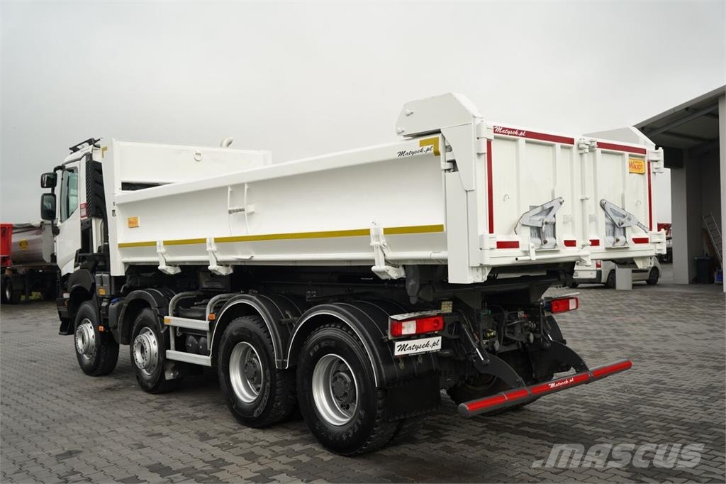 Renault K 480 / 8x4 / WYWROTKA DWUSTRONNA - 6 M / HYDROBUR Kipper