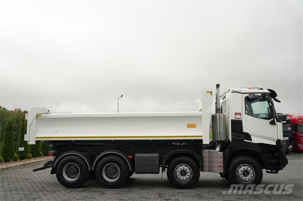 Renault K 480 / 8x4 / WYWROTKA DWUSTRONNA - 6 M / HYDROBUR Kipper