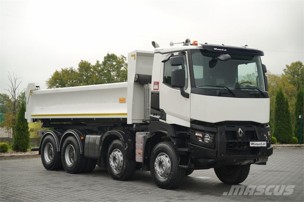 Renault K 480 / 8x4 / WYWROTKA DWUSTRONNA - 6 M / HYDROBUR Kipper