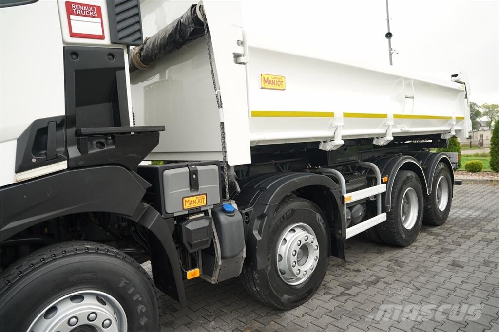 Renault K 480 / 8x4 / WYWROTKA DWUSTRONNA - 6 M / HYDROBUR Kipper