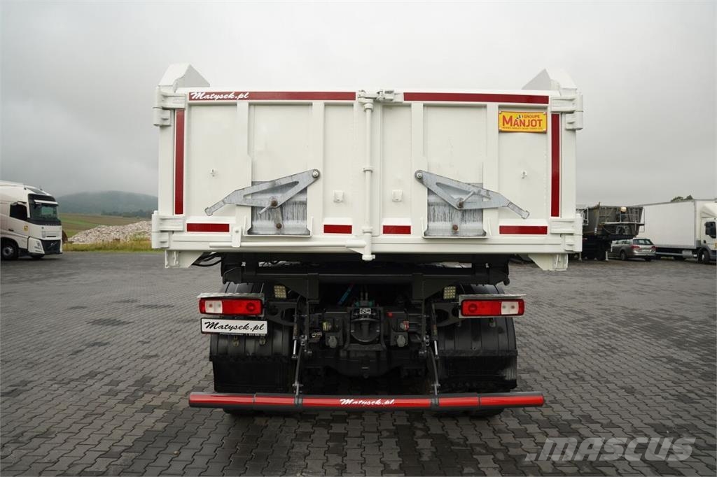Renault K 480 / 8x4 / WYWROTKA DWUSTRONNA - 6 M / HYDROBUR Kipper