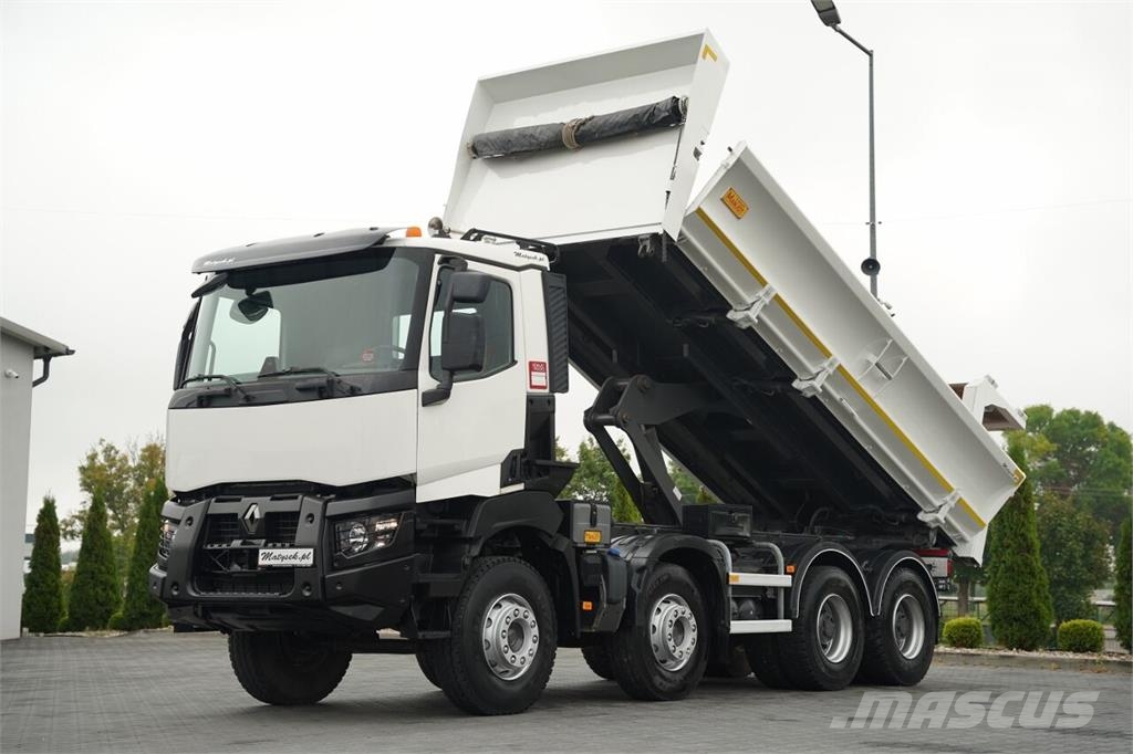 Renault K 480 / 8x4 / WYWROTKA DWUSTRONNA - 6 M / HYDROBUR Kipper