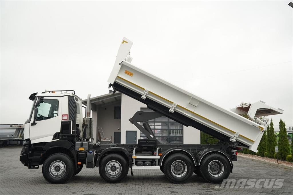 Renault K 480 / 8x4 / WYWROTKA DWUSTRONNA - 6 M / HYDROBUR Kipper