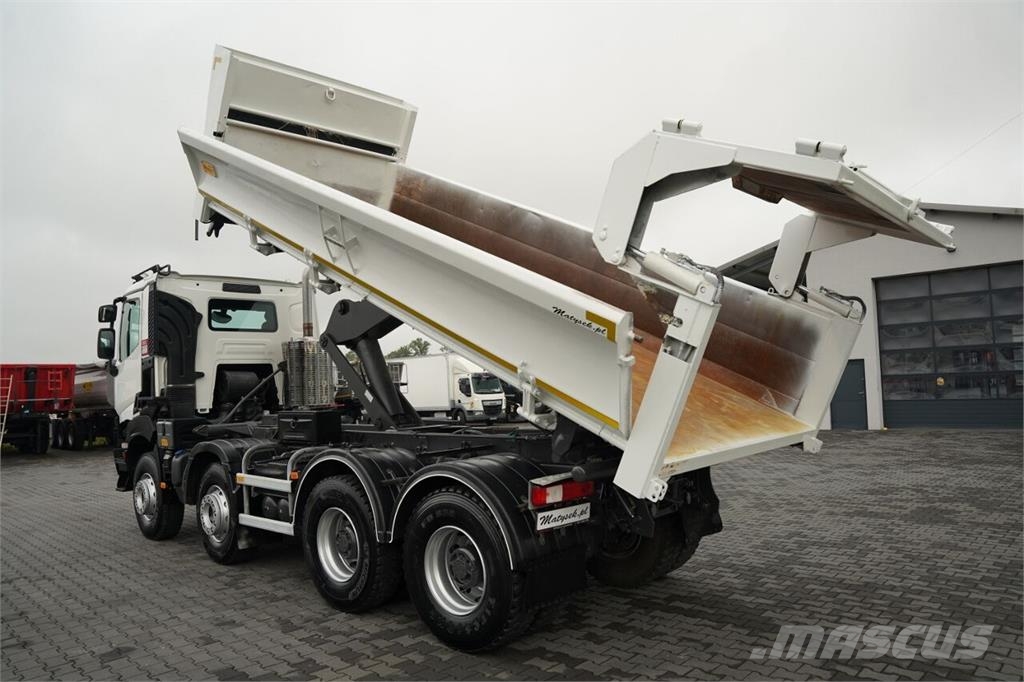 Renault K 480 / 8x4 / WYWROTKA DWUSTRONNA - 6 M / HYDROBUR Kipper
