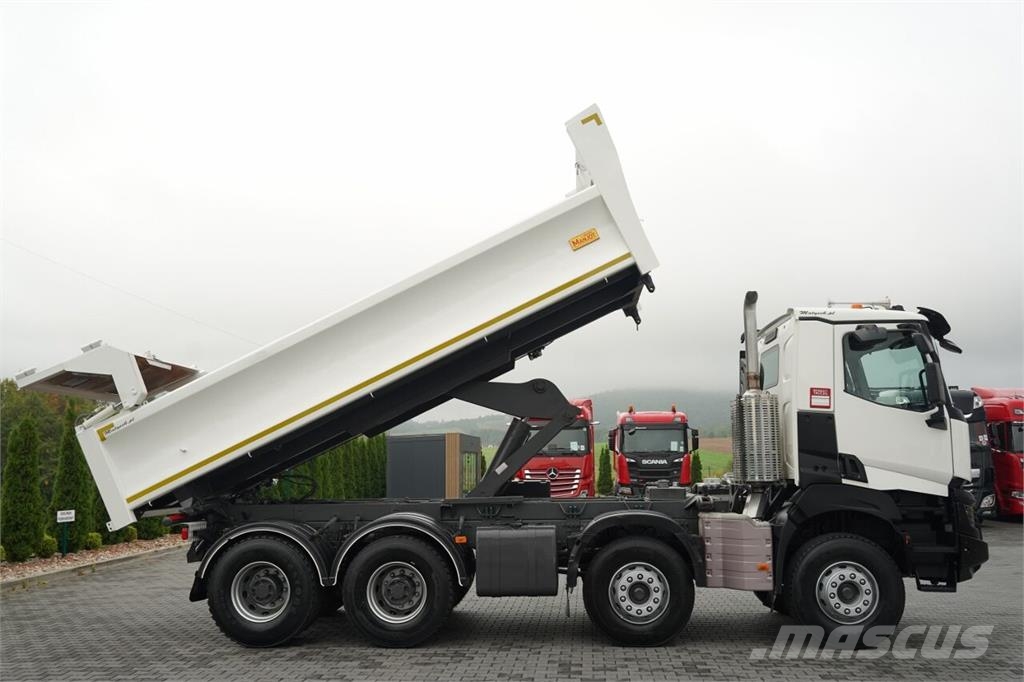 Renault K 480 / 8x4 / WYWROTKA DWUSTRONNA - 6 M / HYDROBUR Kipper