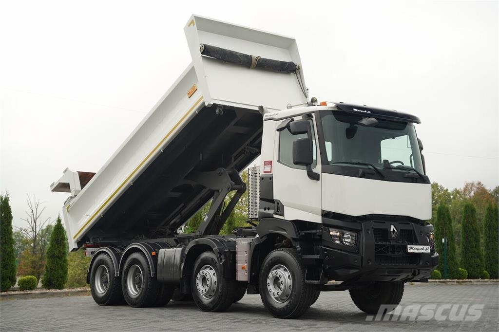 Renault K 480 / 8x4 / WYWROTKA DWUSTRONNA - 6 M / HYDROBUR Kipper