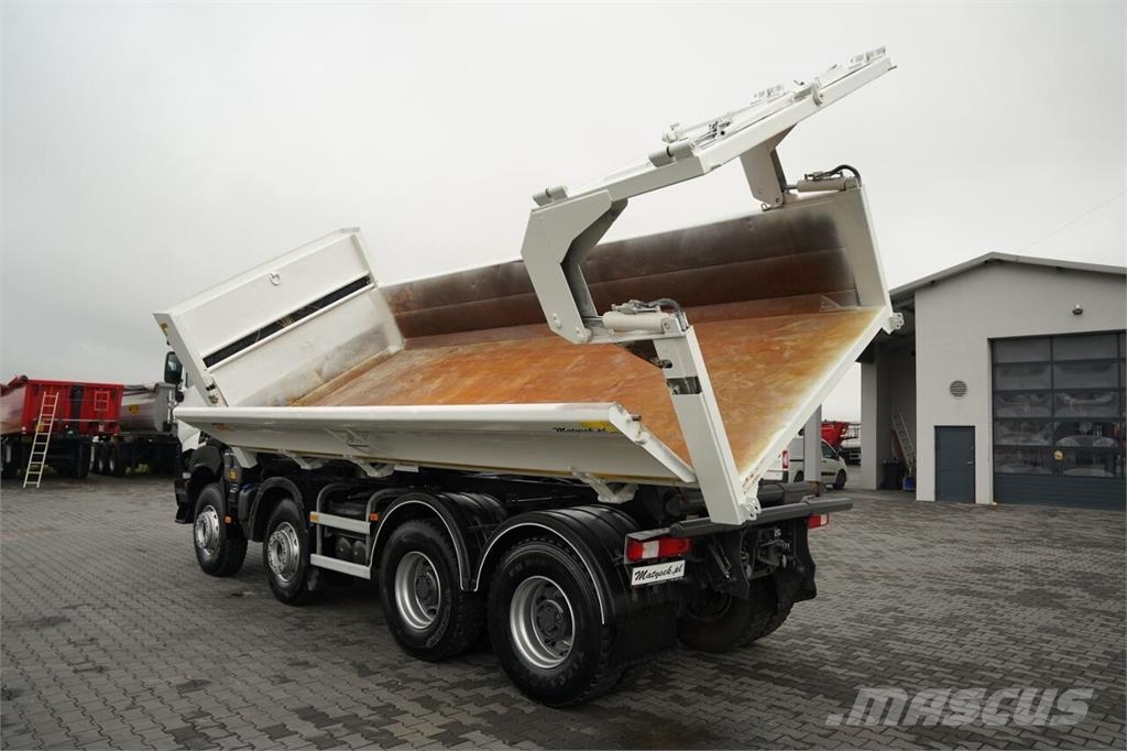 Renault K 480 / 8x4 / WYWROTKA DWUSTRONNA - 6 M / HYDROBUR Kipper