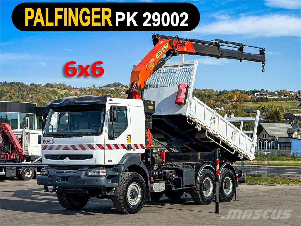 Renault KERAX 420 DCI *KIPPER 4,55m + PK 29 002/FUNK*6x6 Kipper