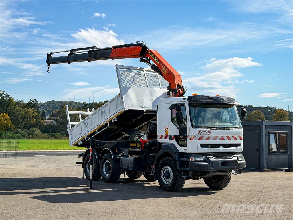 Renault KERAX 420 DCI *KIPPER 4,55m + PK 29 002/FUNK*6x6 Kipper
