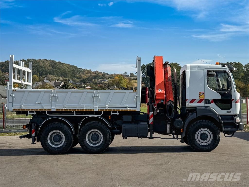 Renault KERAX 420 DCI *KIPPER 4,55m + PK 29 002/FUNK*6x6 Kipper