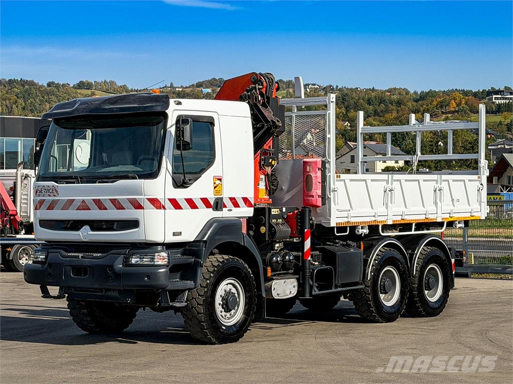 Renault KERAX 420 DCI *KIPPER 4,55m + PK 29 002/FUNK*6x6 Kipper