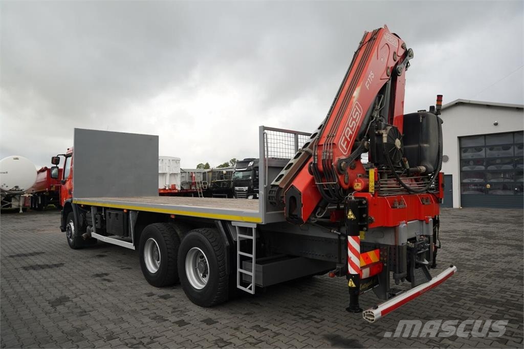 Renault KERAX LANDER 370 DXI / 6x4 / PLATFORMA - 7,1 M + H Autonkuljetusautot