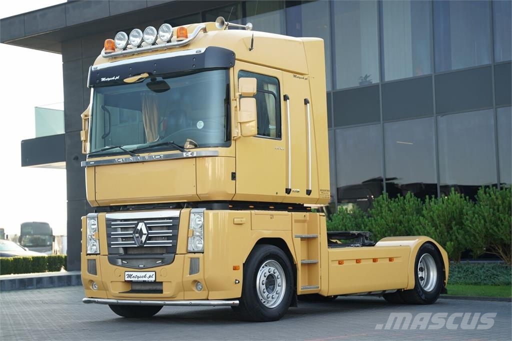 Renault MAGNUM 520 / RETARDER / I-PARK COOL / SALONKA /  S Trekkvogner