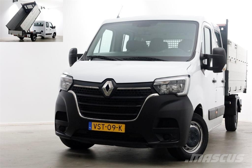 Renault Master T35 2.3 dCi 145pk L3 D.C. Kipper met hoge b Bañeras basculantes usadas