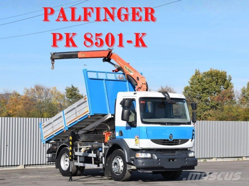Renault MIDLUM 270 DXI *TIPPER 3,50m *PK 8501-K/FUNK Tipper trucks