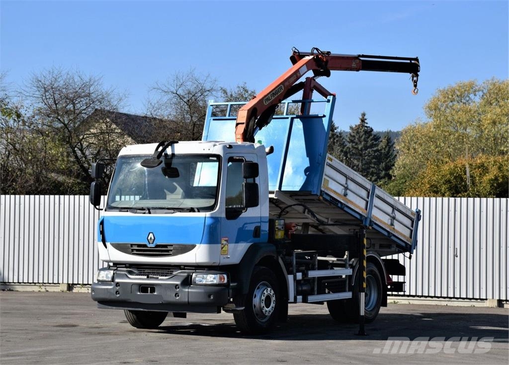 Renault MIDLUM 270 DXI *TIPPER 3,50m *PK 8501-K/FUNK Tipper trucks